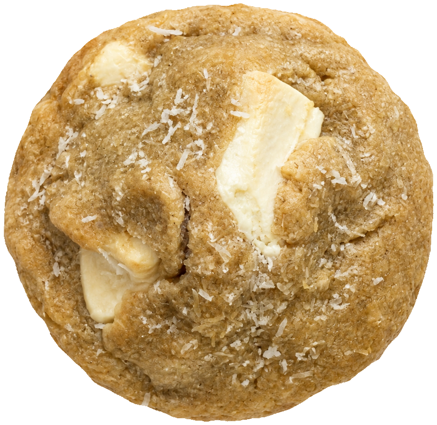 Cookie Cocoloco, chocolat blanc et noix de coco